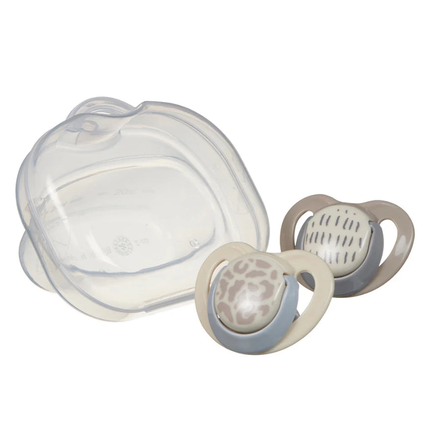 Suzete cu flux de aer calmant pentru bebeluși 0-6 luni EarthSmart Vital Baby