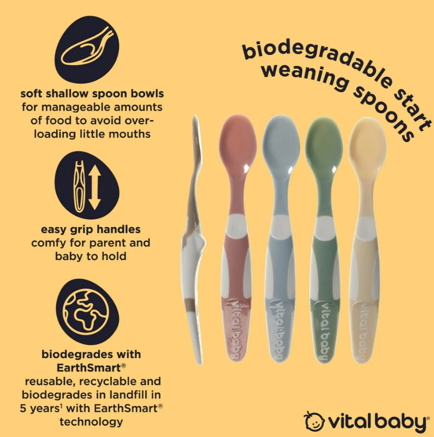 Лъжички за първоначално захранване EarthSmart Vital Baby