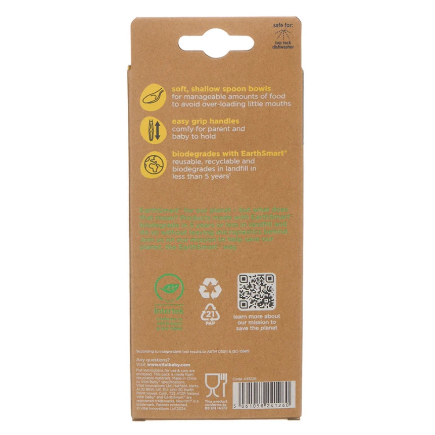 Лъжички за първоначално захранване EarthSmart Vital Baby