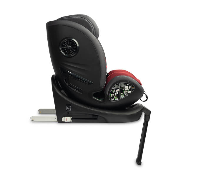 Scaun auto Fortis i-Size IsoFix 0-36kg Burgundy Caretero