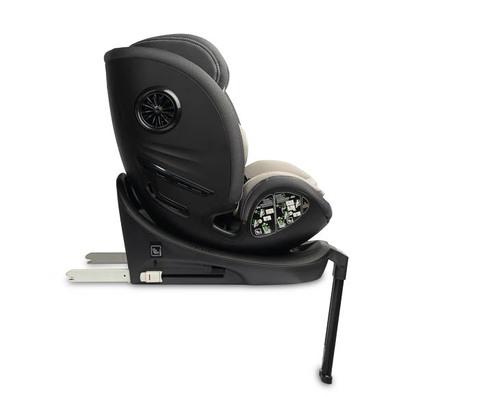Scaun auto Fortis i-Size IsoFix 0-36kg Gri Caretero
