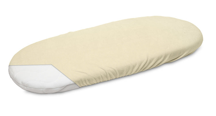 Cearșaf pentru cărucior Terry – Crem 35X75