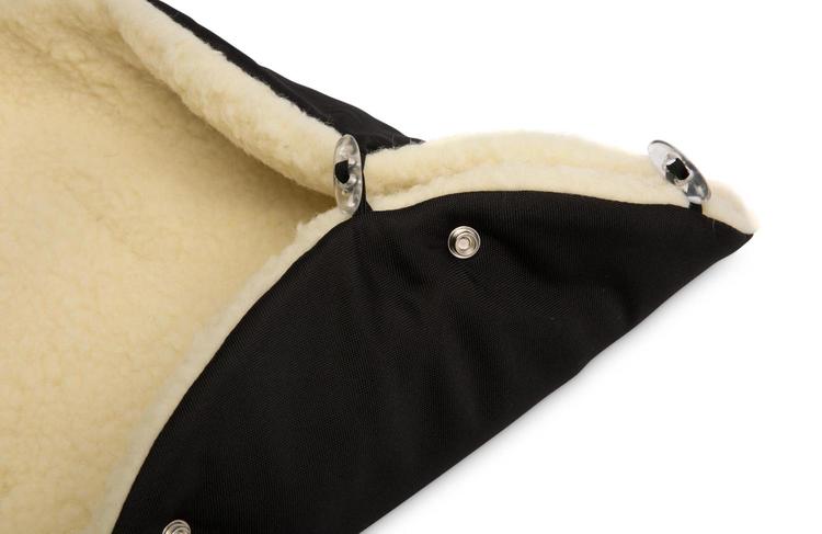 Sac de Lână de Iarnă Eskimo Negru