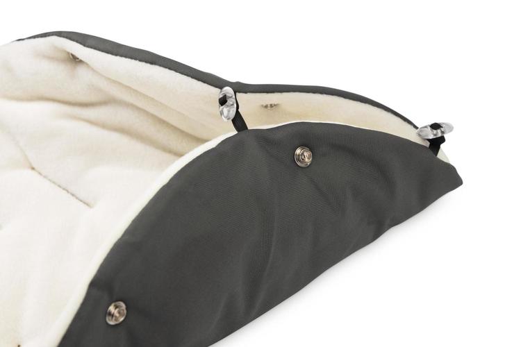 Geanta de iarna din lana Eskimo Graphite