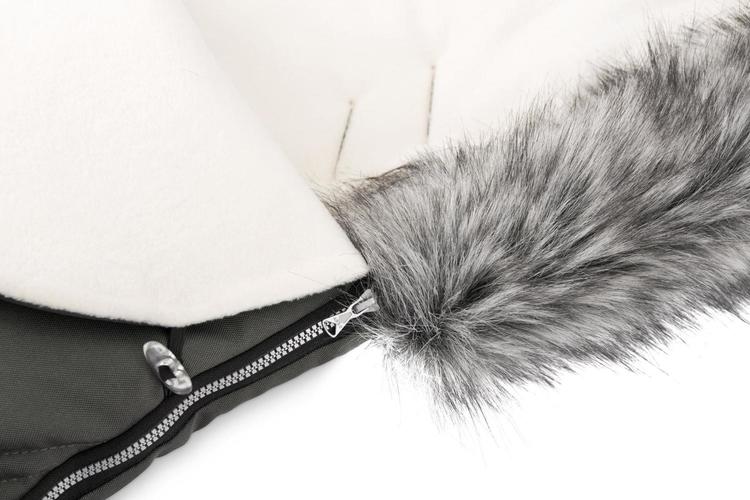 Geanta de iarna din lana Eskimo Graphite