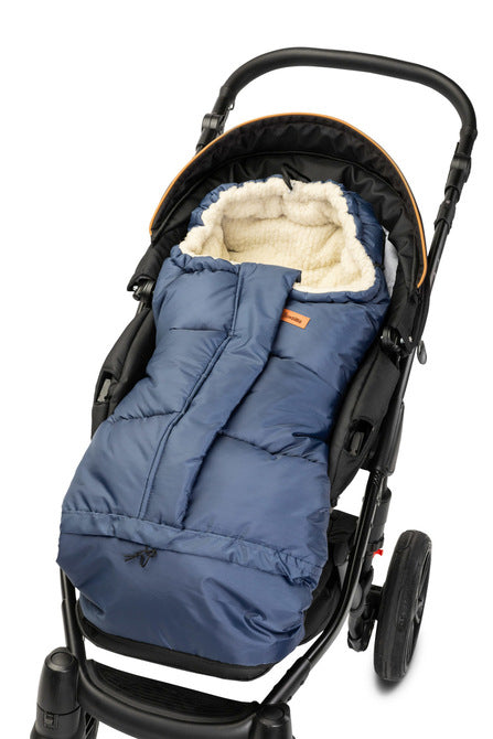 Geanta de Lână de Iarnă Combi 3în1 Albastru închis