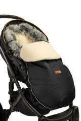 Sac de Lână de Iarnă Eskimo Negru