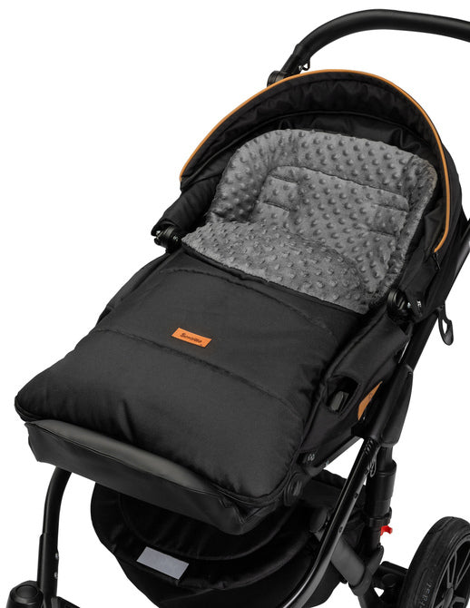 Geanta de iarna Husky Negru/Gri Inchis