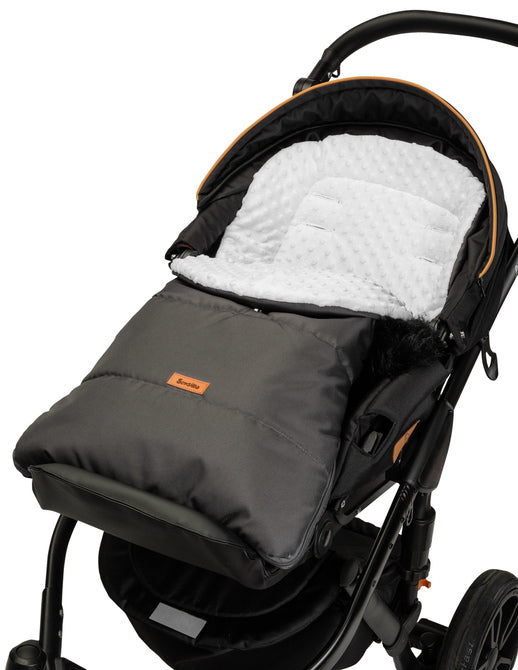 Geanta de iarna Husky Grafit/Alb