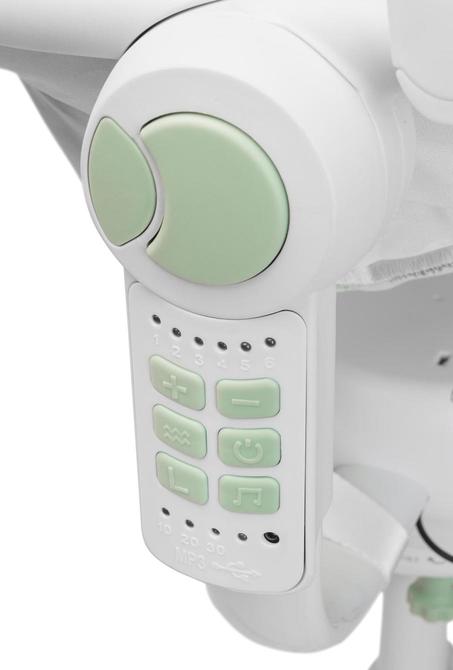 Столче За Хранене Шезлонг И Люлка 3В1 Kivi Mint Caretero