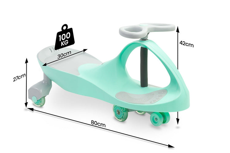 Jucărie Caretero cu roți moale pentru mașini, model Mint
