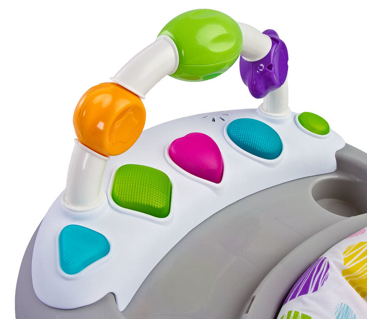 Проходилка, Бънджи  и Уокър Bounce Сив цвят Caretero Toyz