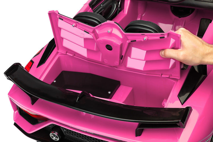 Battery-operated Car Lamborghini Pink Caretero Toyz