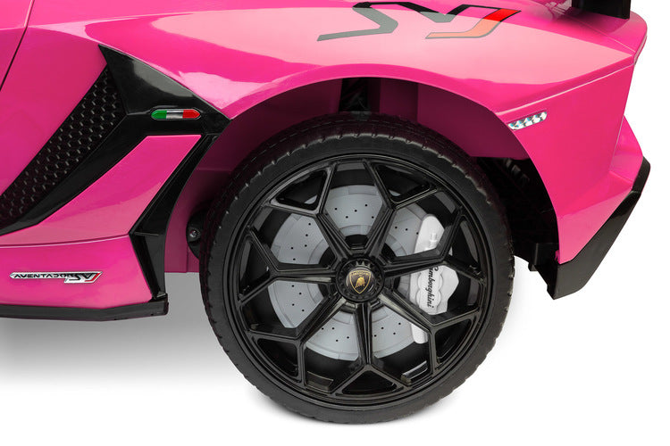 Battery-operated Car Lamborghini Pink Caretero Toyz