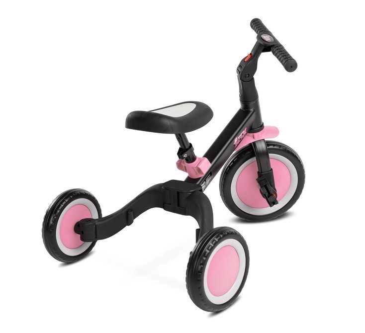 Fox 2in1 Balance Bike Pink Caretero Toyz