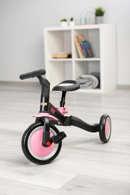 Fox 2in1 Balance Bike Pink Caretero Toyz