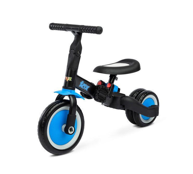 Fox 2in1 Balance Bike Blue Caretero Toyz