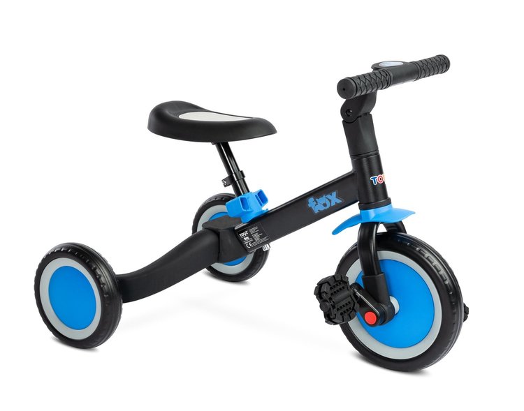Fox 2in1 Balance Bike Blue Caretero Toyz