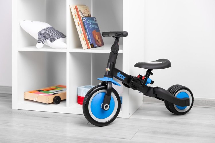 Fox 2in1 Balance Bike Blue Caretero Toyz