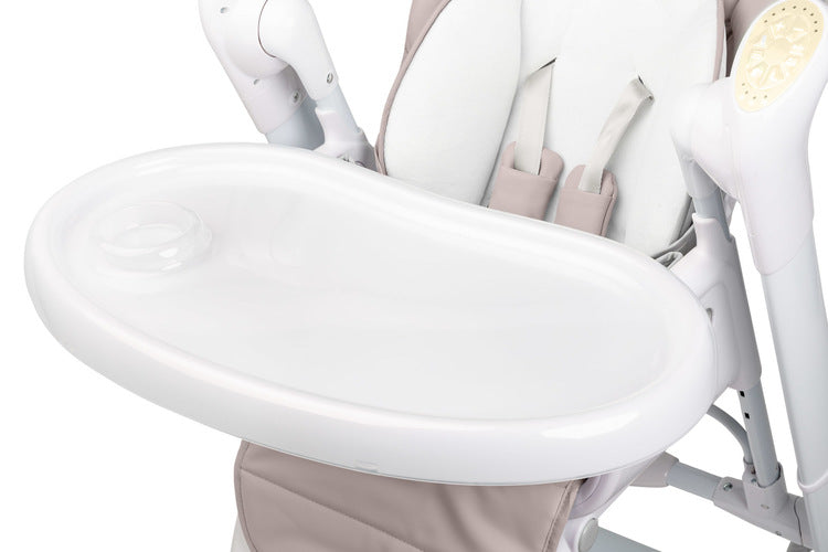 Столче За Хранене и Електрическа Люлка 2в1 Индиго Beige Caretero