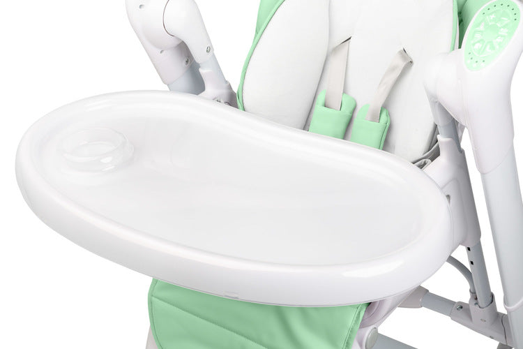 Столче За Хранене И Електрическа Люлка 2В1 Индиго Mint Caretero