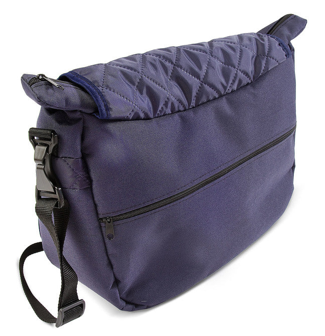 Капитонирана Чанта за количка Тъмносин Caretero