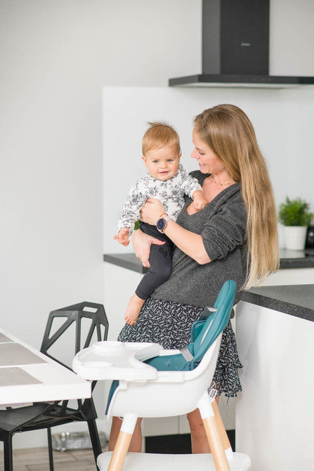 Столче За Хранене Tuva Dark Green Caretero