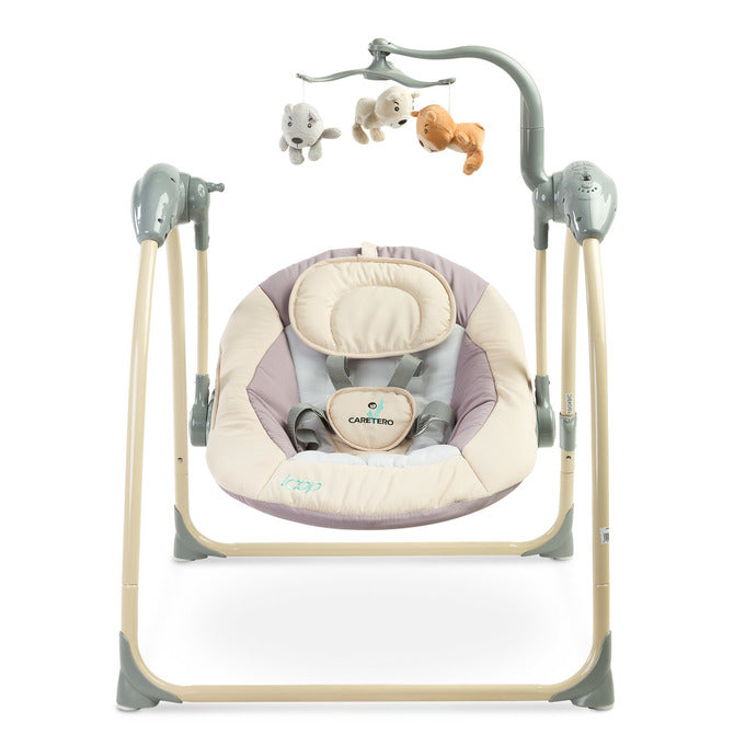 Електрическа люлка Loop до 12кг Beige Caretero