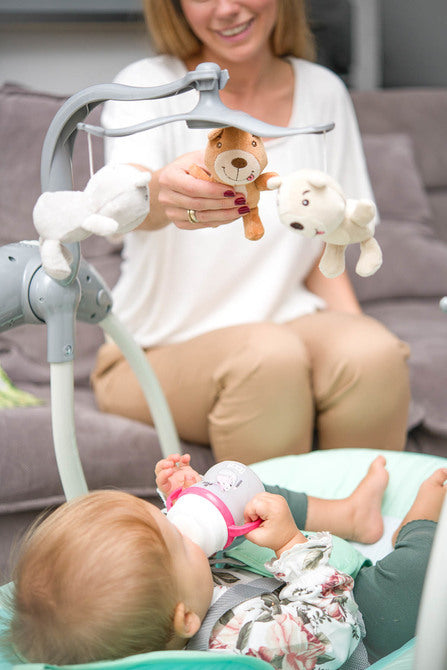 Електрическа люлка Loop до 12кг Beige Caretero