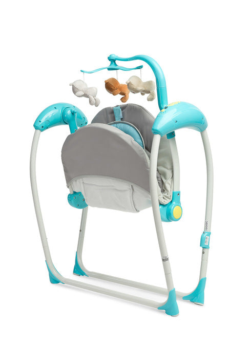 Електрическа люлка Loop до 12кг Blue Caretero