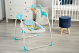 Електрическа люлка Loop до 12кг Blue Caretero