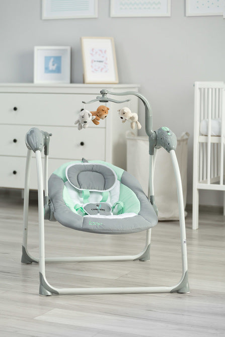 Електрическа Люлка Loop до 12кг Graphite Caretero