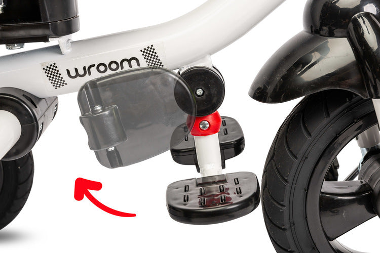 Triciclu Wroom Negru Caretero Toyz