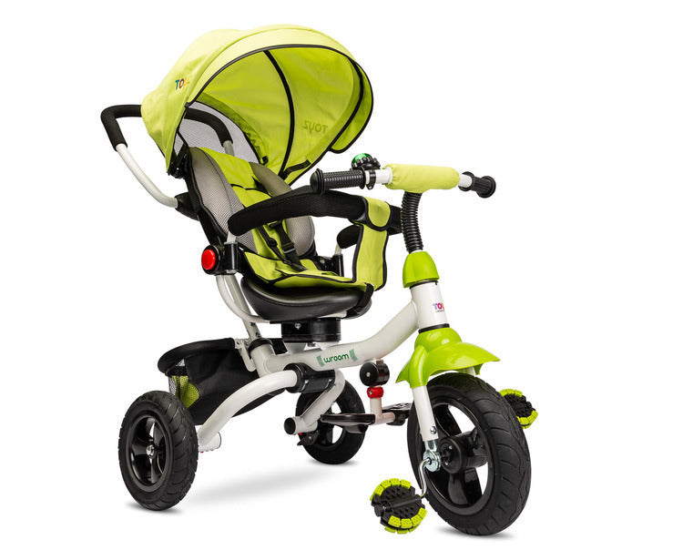 Triciclu Wroom Green Caretero Toyz