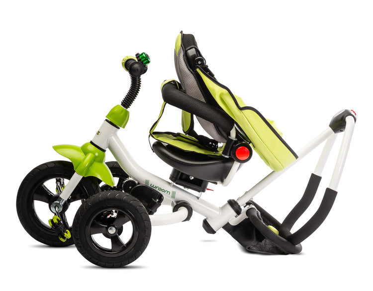 Triciclu Wroom Green Caretero Toyz
