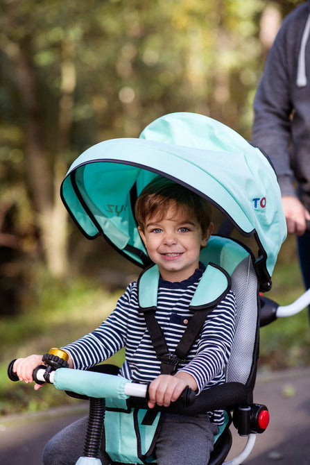 Triciclu Wroom Green Caretero Toyz