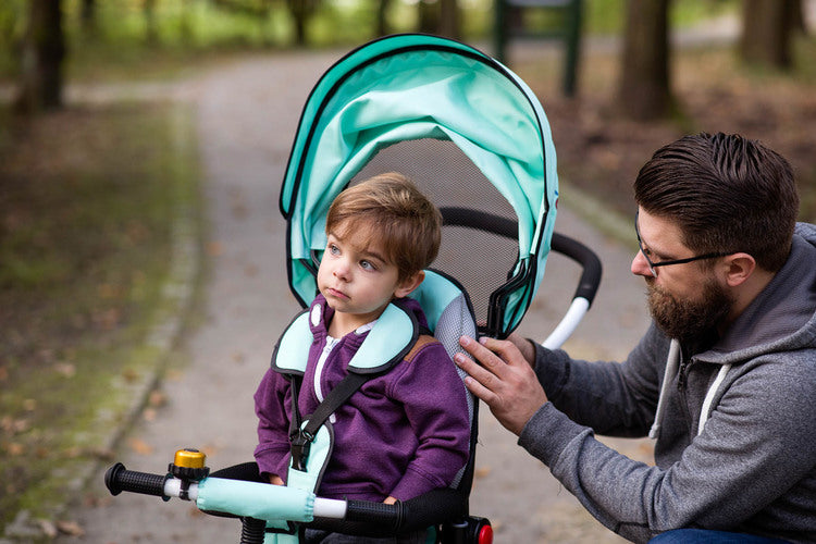 Триколка Wroom Turquise Caretero Toyz