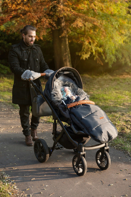 Geanta de iarna cu 3 straturi Orso Graphite