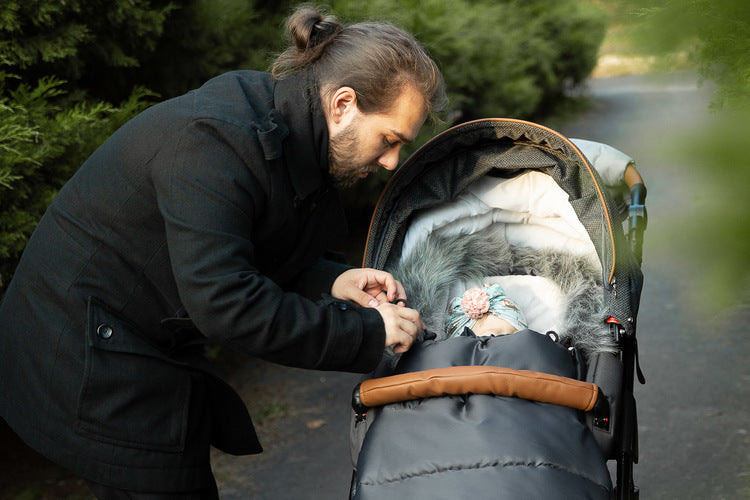 Geanta de iarna cu 3 straturi Orso Graphite