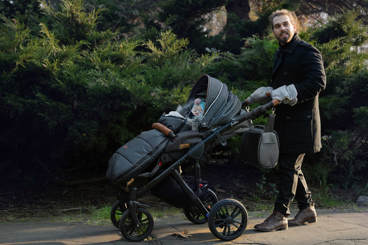 Ръкавица - Маншон За Количка Сив Sensillo