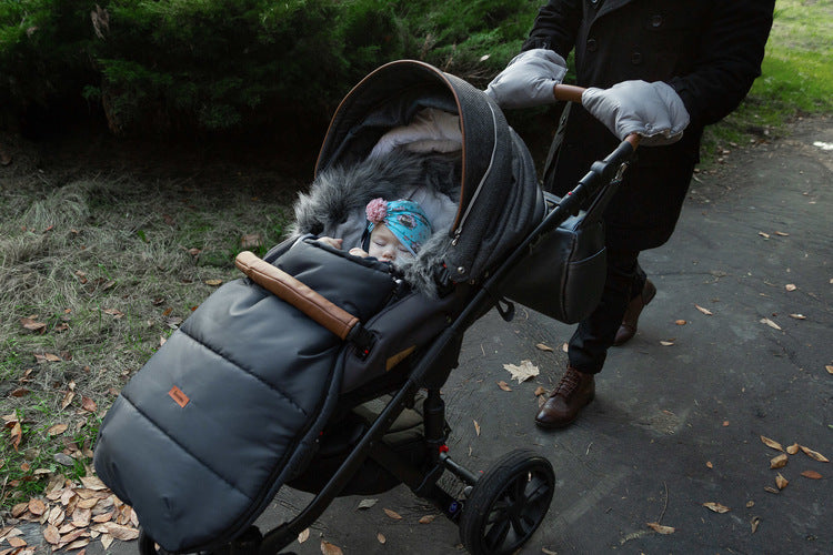 Ръкавица - Маншон За Количка Сив Sensillo