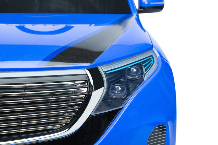 Mașină cu baterie Mercedes Benz Eqc Police Blue Caretero Toyz