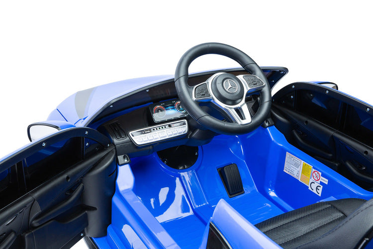 Mașină cu baterie Mercedes Benz Eqc Police Blue Caretero Toyz