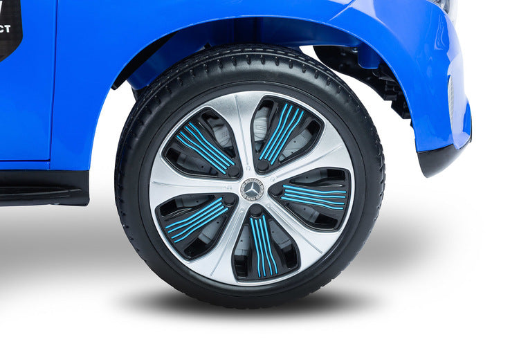Mașină cu baterie Mercedes Benz Eqc Police Blue Caretero Toyz