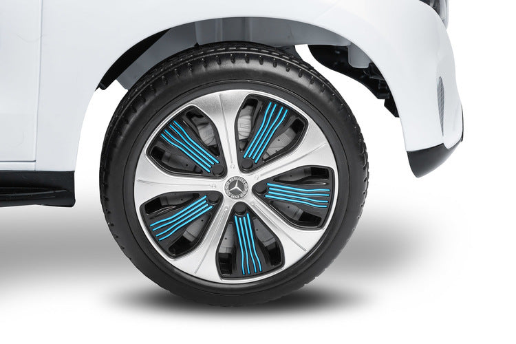 Акумулаторен Автомобил Mercedes Benz Eqc Police White Caretero Toyz