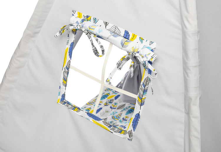 Tipi Tent With Colorful Feathers Caretero Toyz