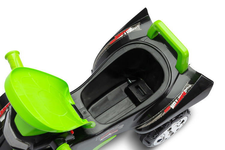 Мотор За Яздене С Четири Гуми Mini Raptоr Green Caretero Toyz