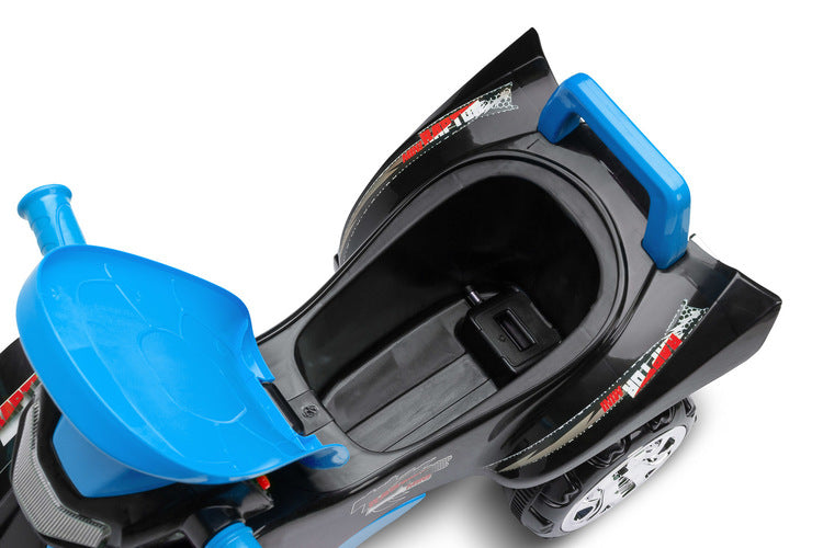 Мотор За Яздене С Четири Гуми Mini Raptоr Navy Caretero Toyz