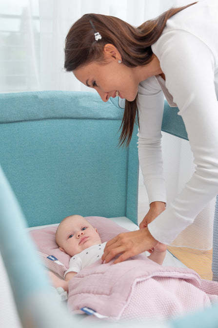 Сгъваема кошара за пътуване 2 нива Basic Beige Caretero