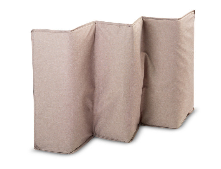 Patut de voiaj pliabil 2 niveluri Basic Beige Caretero